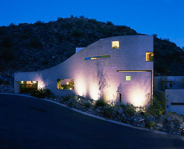 Private Arizona Residence, designed by Wendell Burnette