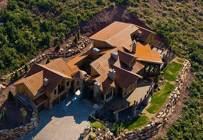 Nielco Roof on Park City Home